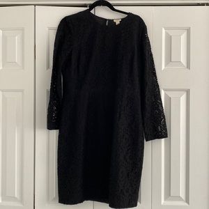 Like new Jcrew lace black dress